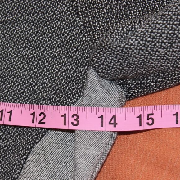 Theory  Chayenne Two-Tone Front-Zip Long Sleeve Mini dress Women 4 - Picture 13 of 14